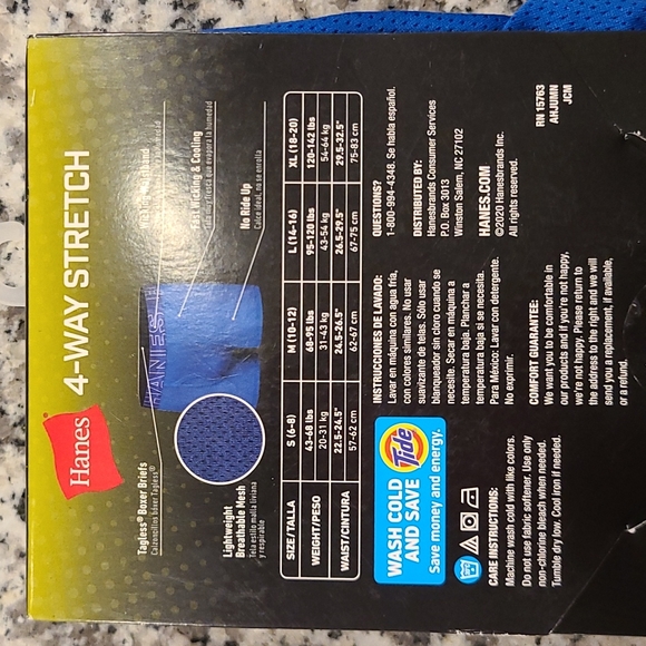 Hanes Boxer Briefs - Picture 2 of 2